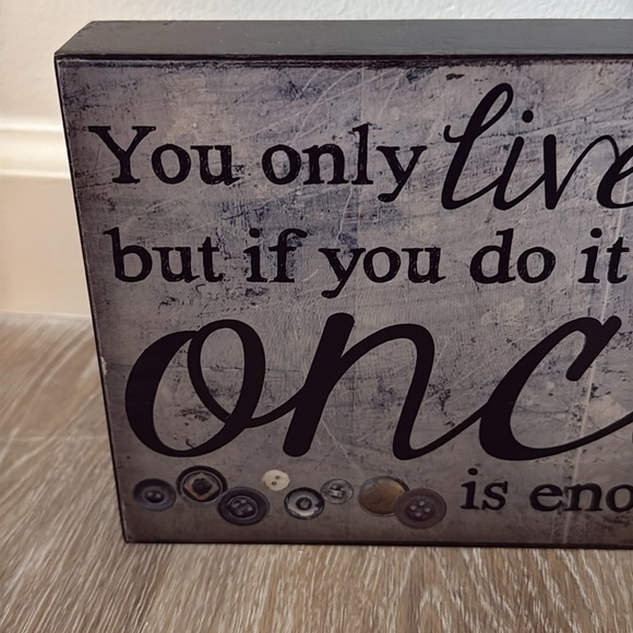 Inspirational Black and Gray Wall Art Decor - Picture 6 of 13
